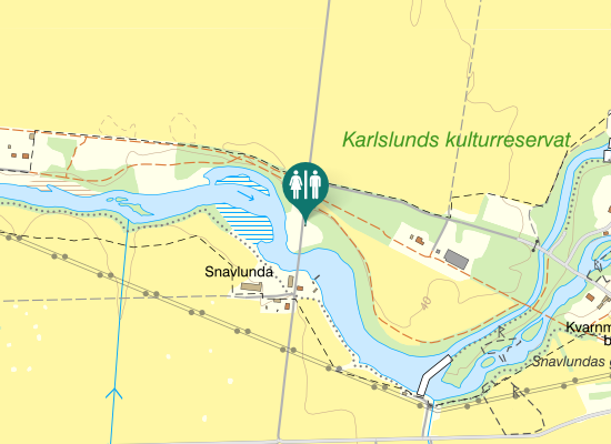 Karta över Kvarnvägen