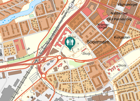 Karta över Kungsgatan