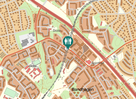 Karta över Trollesundsvägen