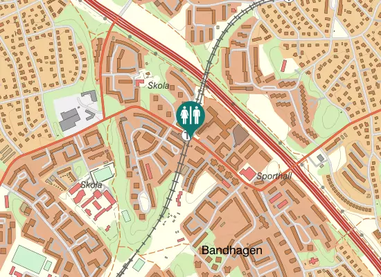 Karta over Trollesundsvägen