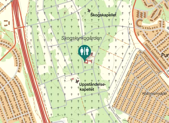 Karta over Kapellslingan
