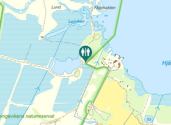 Karta över Notstugegatan