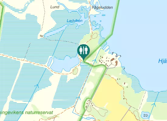 Karta over Notstugegatan