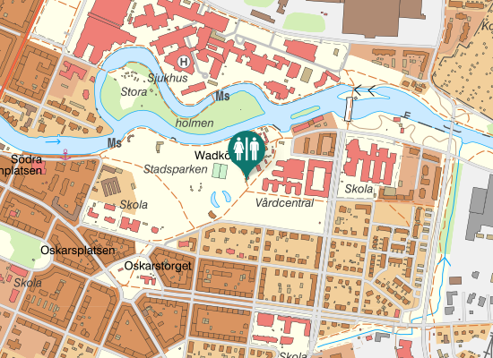 Karta över Alsnäsgatan