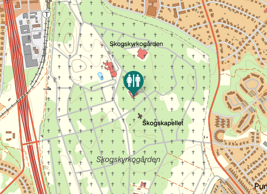 Karta över Vårsolsvägen