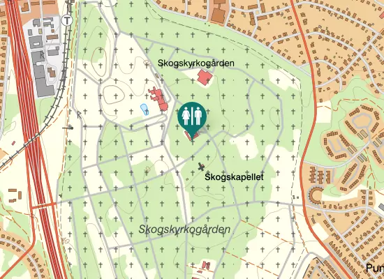 Karta over Vårsolsvägen