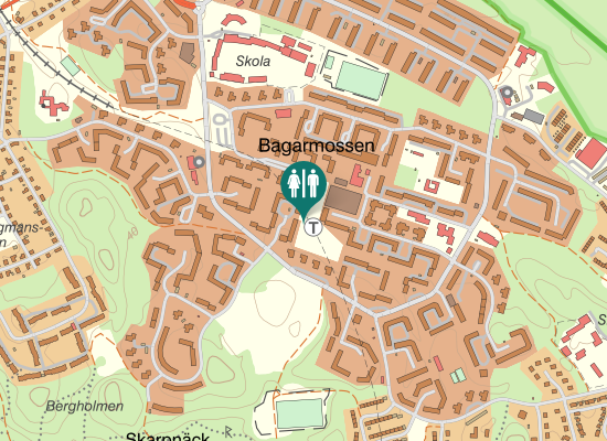 Karta över Lagaplan