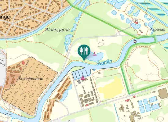 Karta over Oljevägen