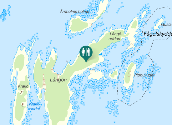 Karta over Mårövägen