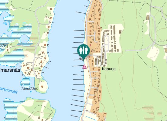 Karta over Vålösundsvägen