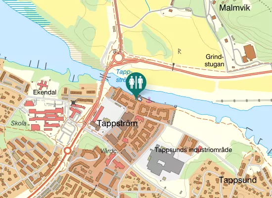 Karta over Pråmvägen
