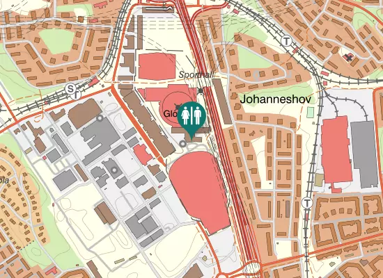 Karta over Arenaslingan 7