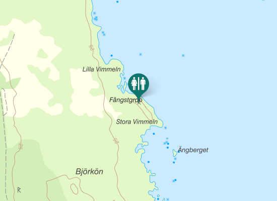 Karta över Lötviksvägen