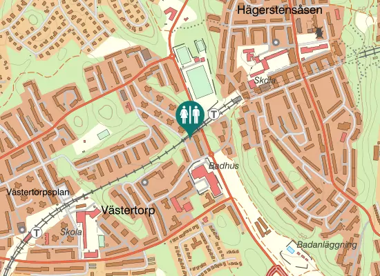 Karta over Skidvägen