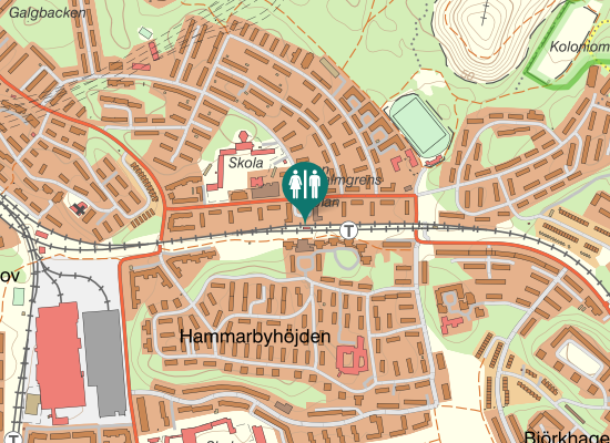 Karta över Finn Malmgrens Plan