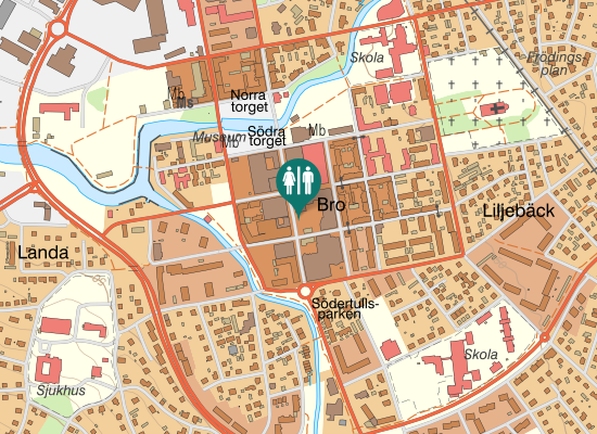 Karta over Kungsgatan