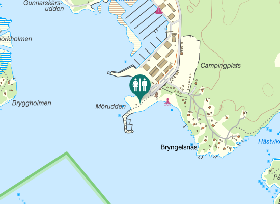 Karta over Möruddsvägen