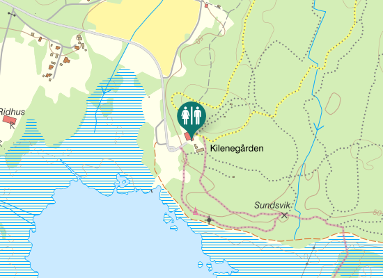 Karta over Kilenevägen