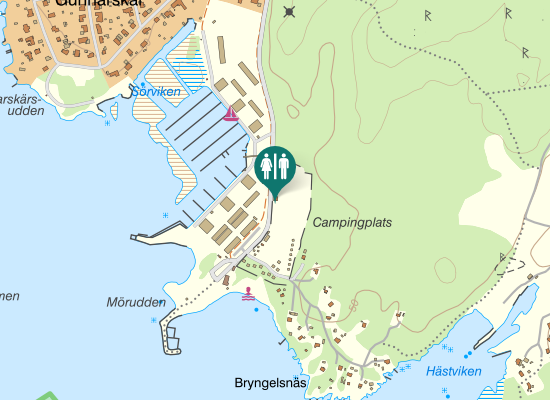 Karta över Möruddsvägen 700