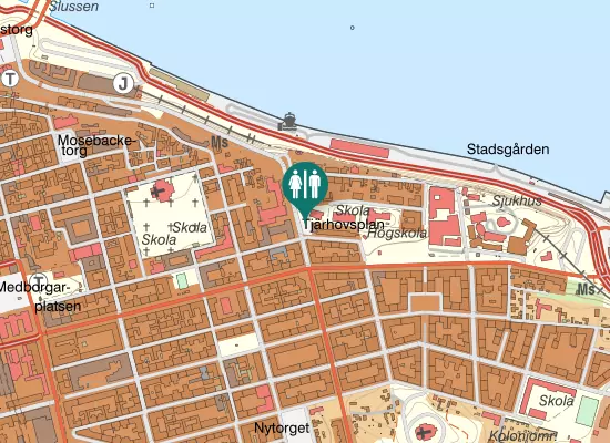 Karta över Tjärhovsplan 33