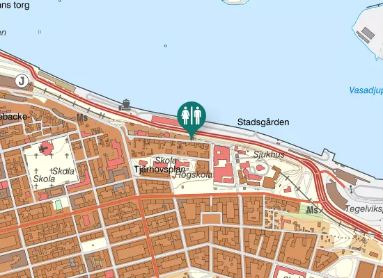 Karta over Per Anders Fogelströms Terrass