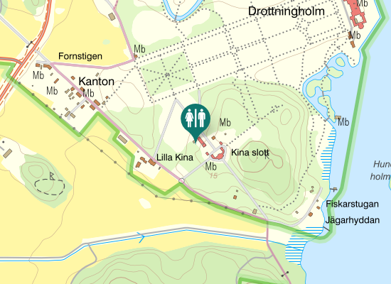 Karta over Kantongatan