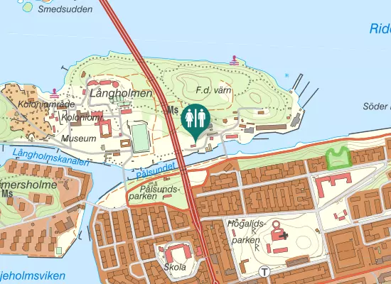 Karta over Skutskepparvägen