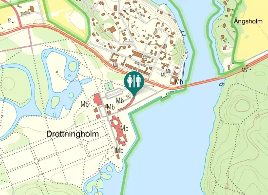 Karta over Ekerövägen
