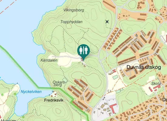 Karta over Apportvägen