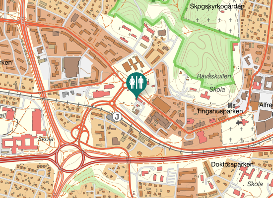 Karta över Värmlandsvägen