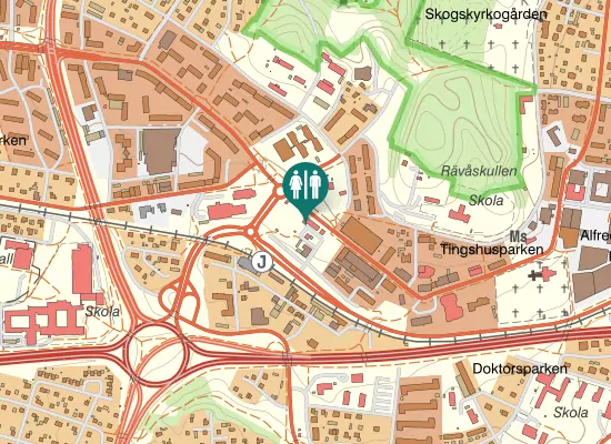 Karta over Värmlandsvägen