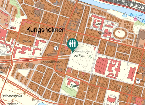 Karta over Kronobergsgatan