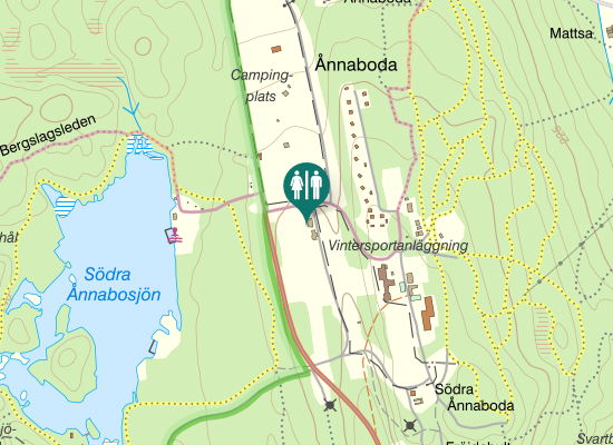 Karta över Bruksvägen