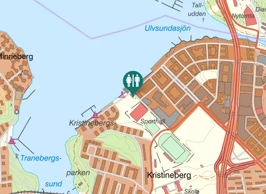 Karta over Elersvägen