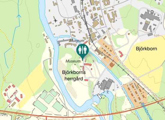 Karta över Kontorsvägen