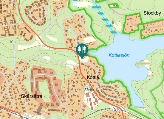 Karta over Pilvägen