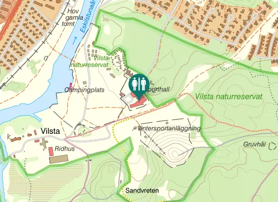 Karta över Vilstastigen
