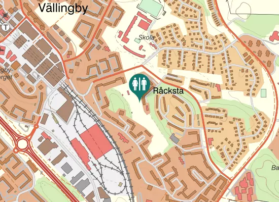 Karta over Nordingrågatan