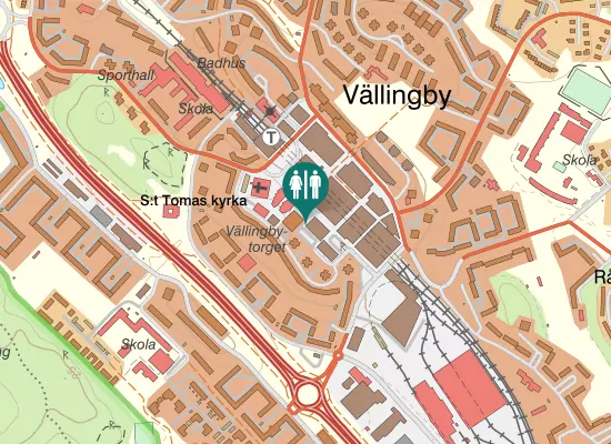 Karta over Vittangiplan