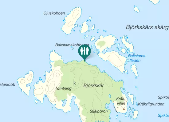 Karta över Röda stigen