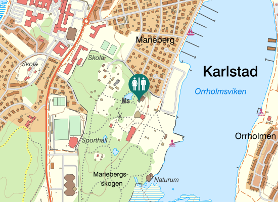 Karta over Treffenbergsvägen 20