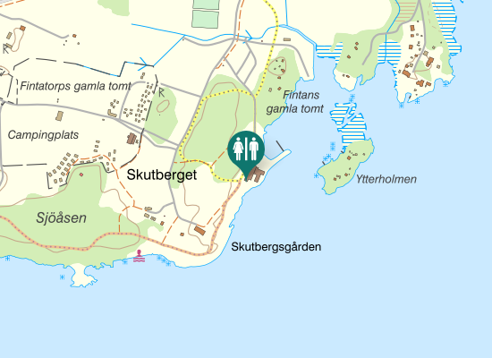 Karta over Skutbergsvägen 141