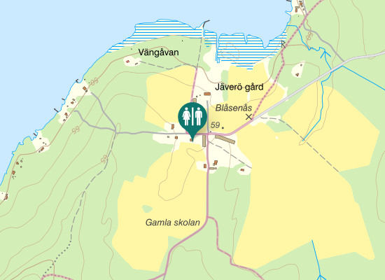 Karta over Strandviksvägen 238