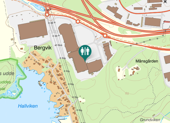 Karta over Frykmans väg 1