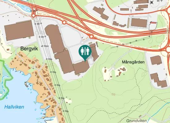 Karta over Frykmans väg 1
