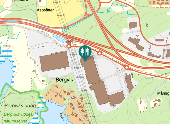 Karta over Frykmans väg 1