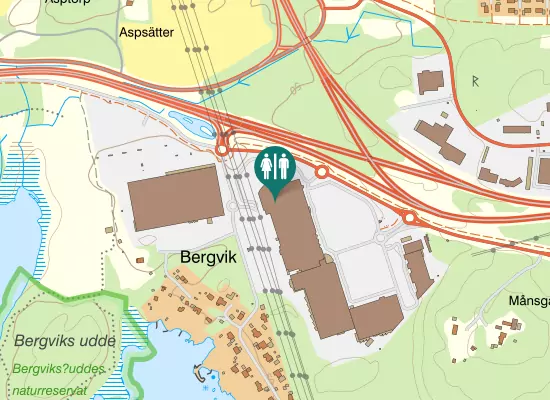 Karta over Frykmans väg 1