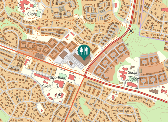 Karta over Växthusvägen