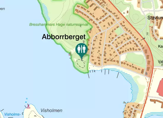 Karta over Eriksgatan