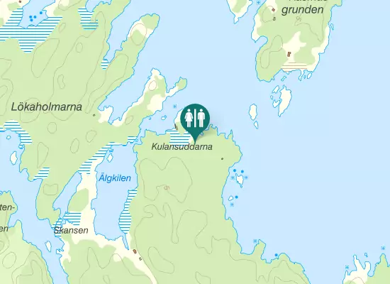 Karta over Ramsmora brygga